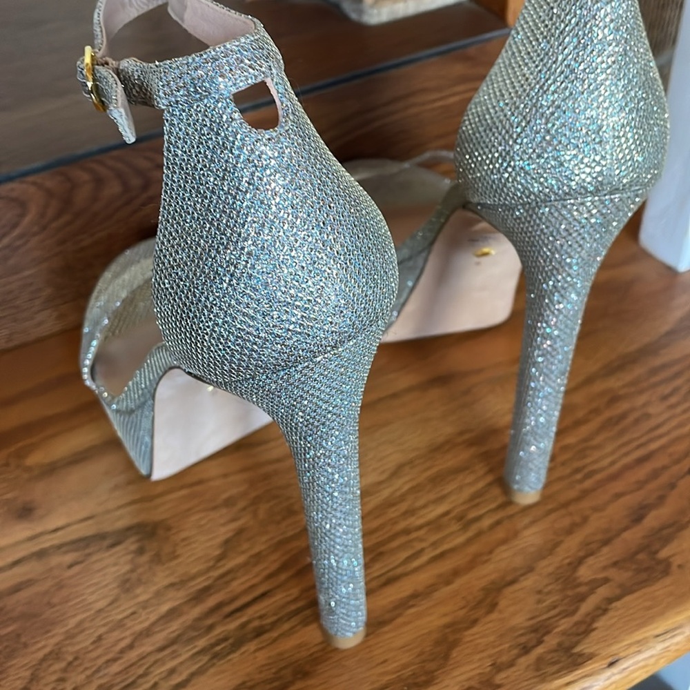 Stuart Weitzman Woman’s Hollywood Glitter Platfor… - image 2